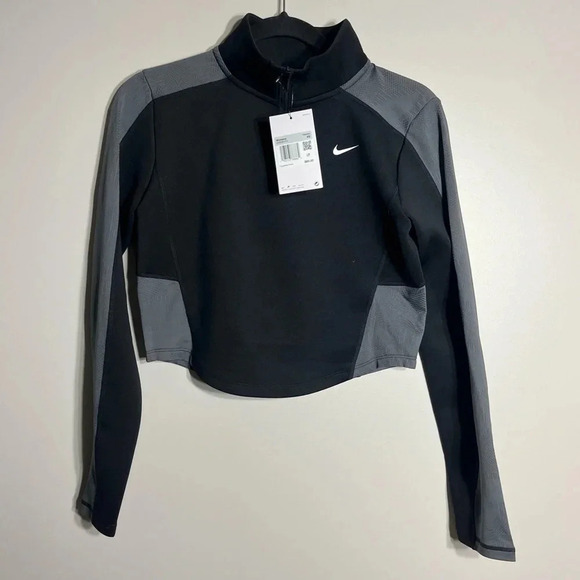Women's Nike Long-Sleeve 1/4-Zip Training Top, assorted sizes - Picture 1 of 7
